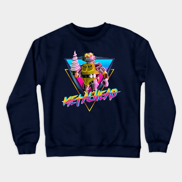 Metalhead Crewneck Sweatshirt by BuckRogers